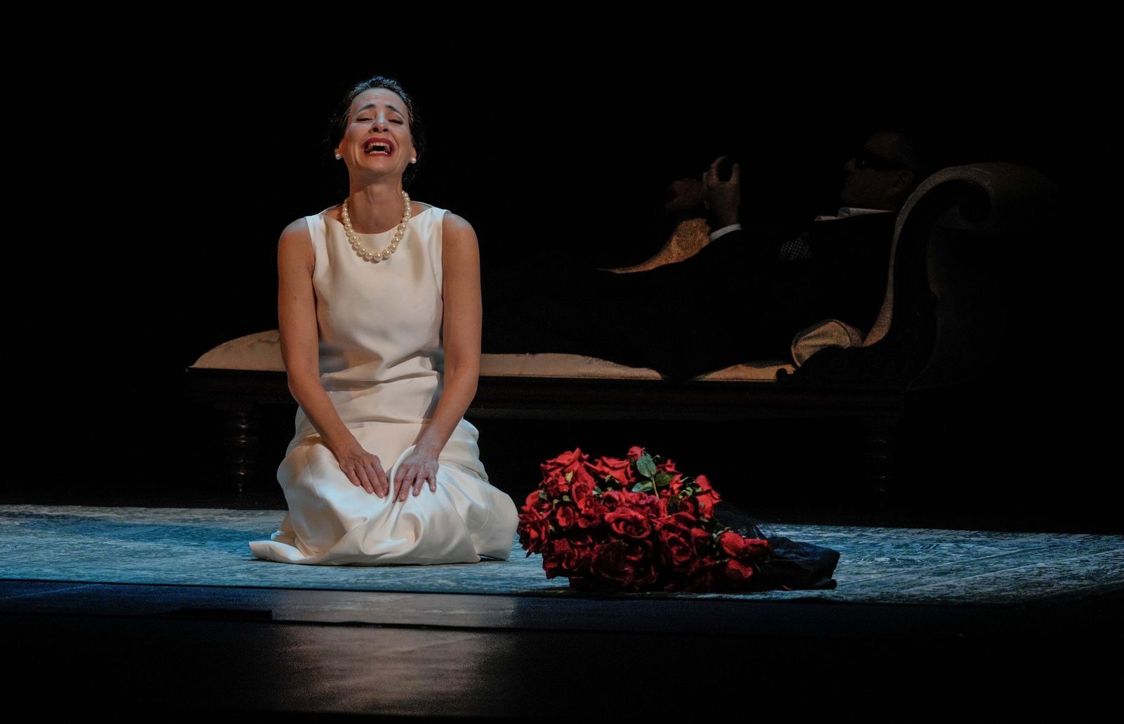 María Rey Joly y Antonio Comas en una escena de 'Diva'.