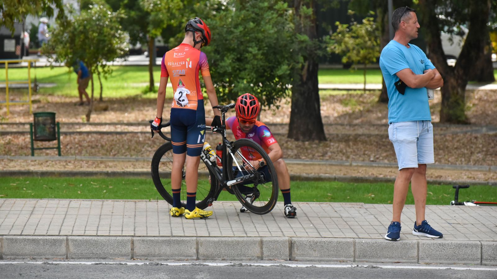 Las fotos del la Clasica de ciclismo de Algeciras