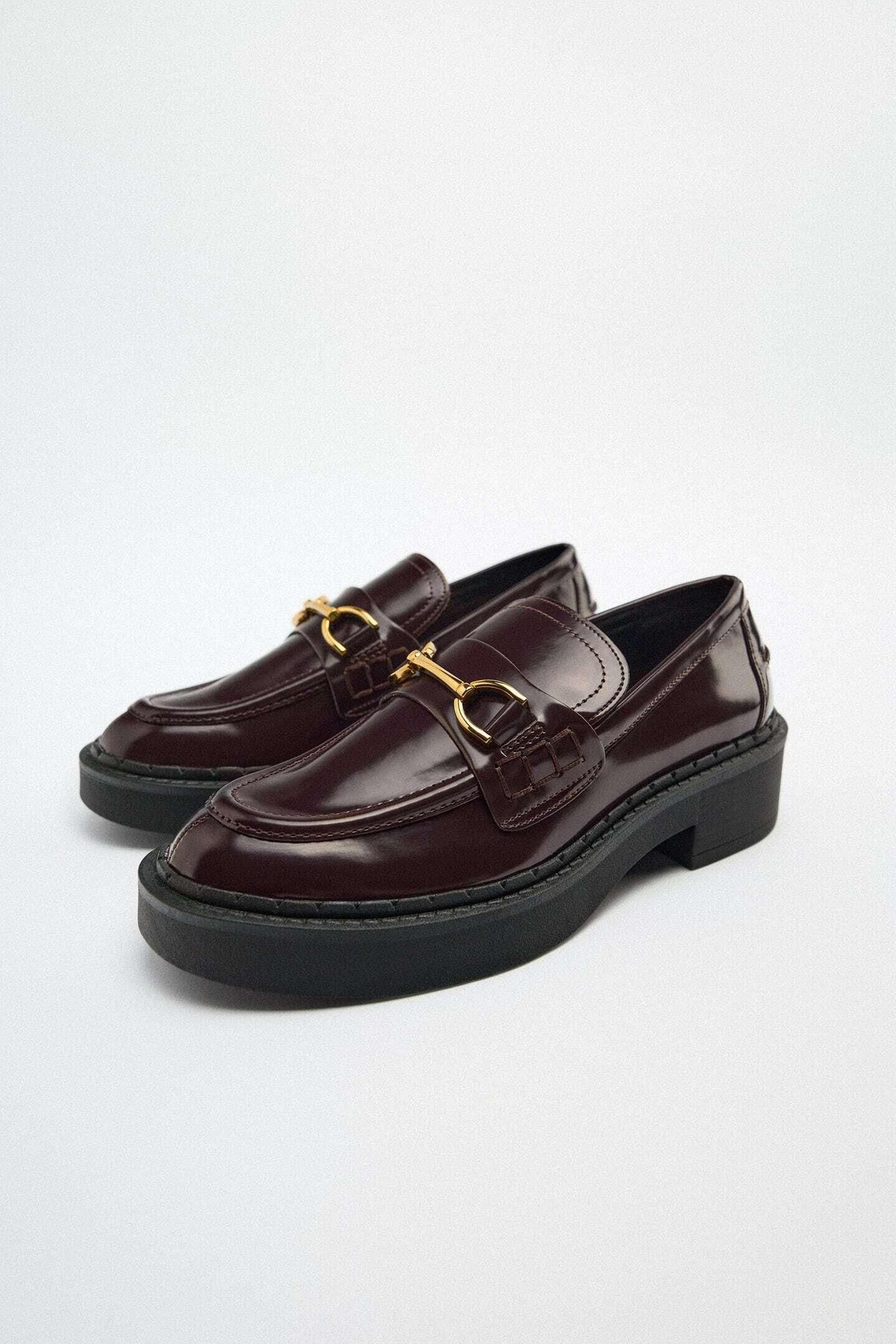 Mocasines track de Zara. Mocasines track de Zara.