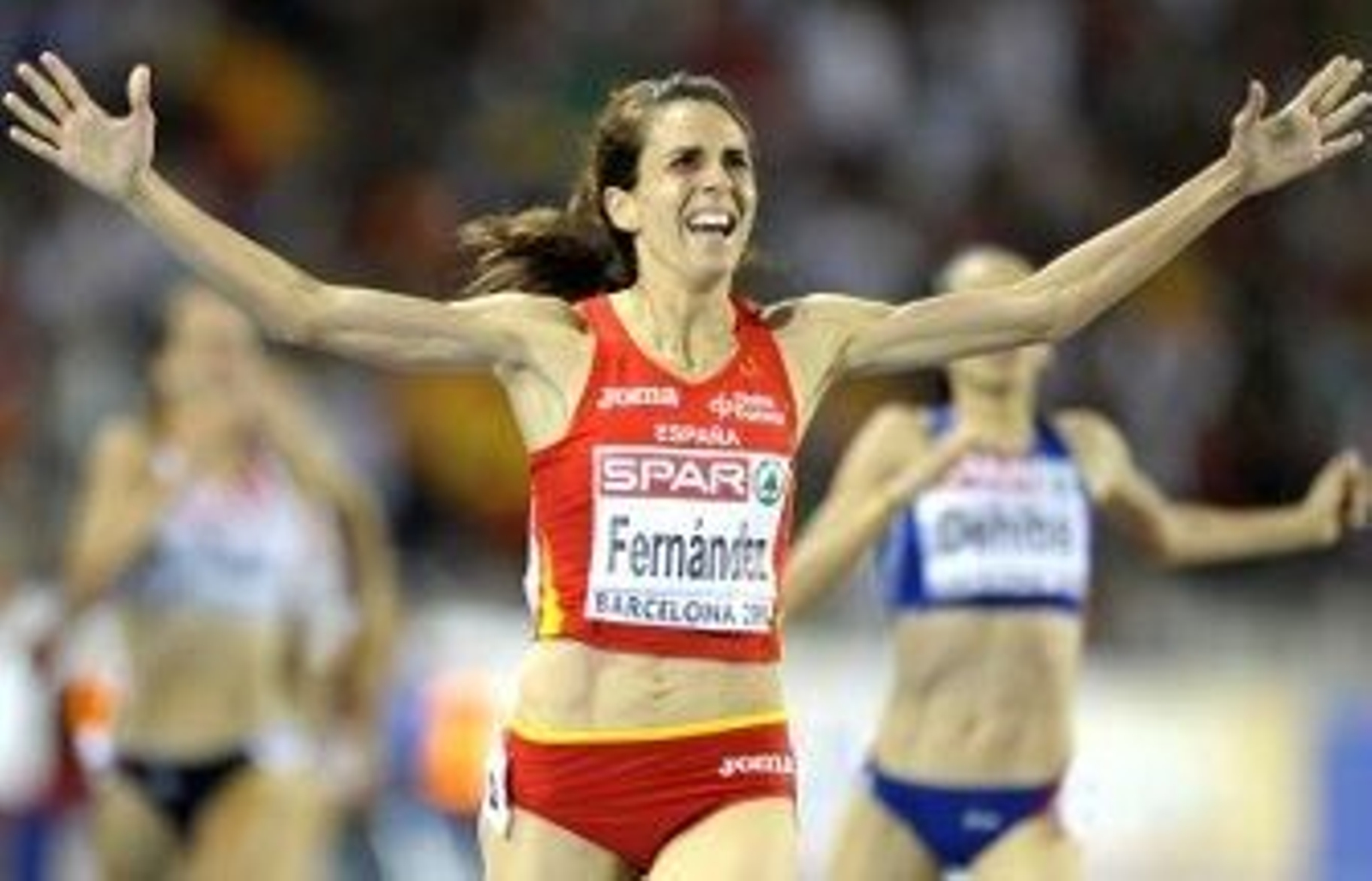 Nuria Fernández y Natalia Rodríguez, oro y bronce en los 1.500 metros