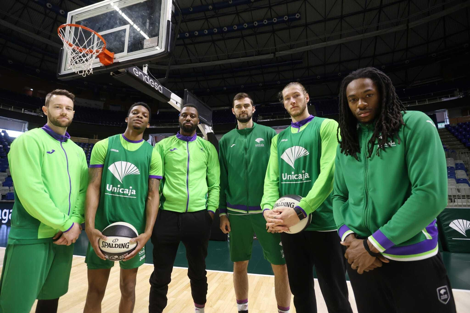 El Media Day del Unicaja, en fotos