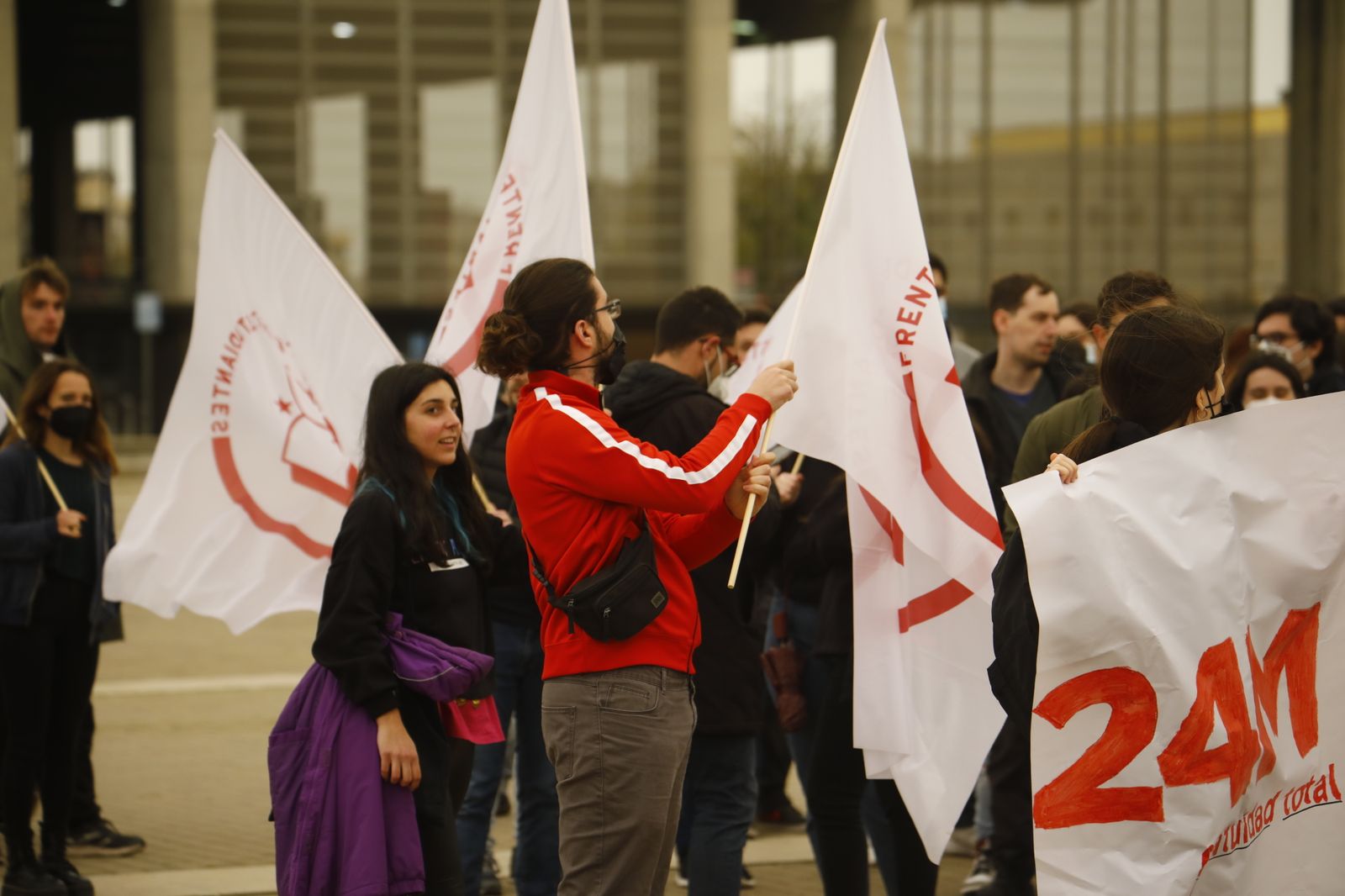 La manifestación estudiantil contra la reforma educativa, en imágenes
