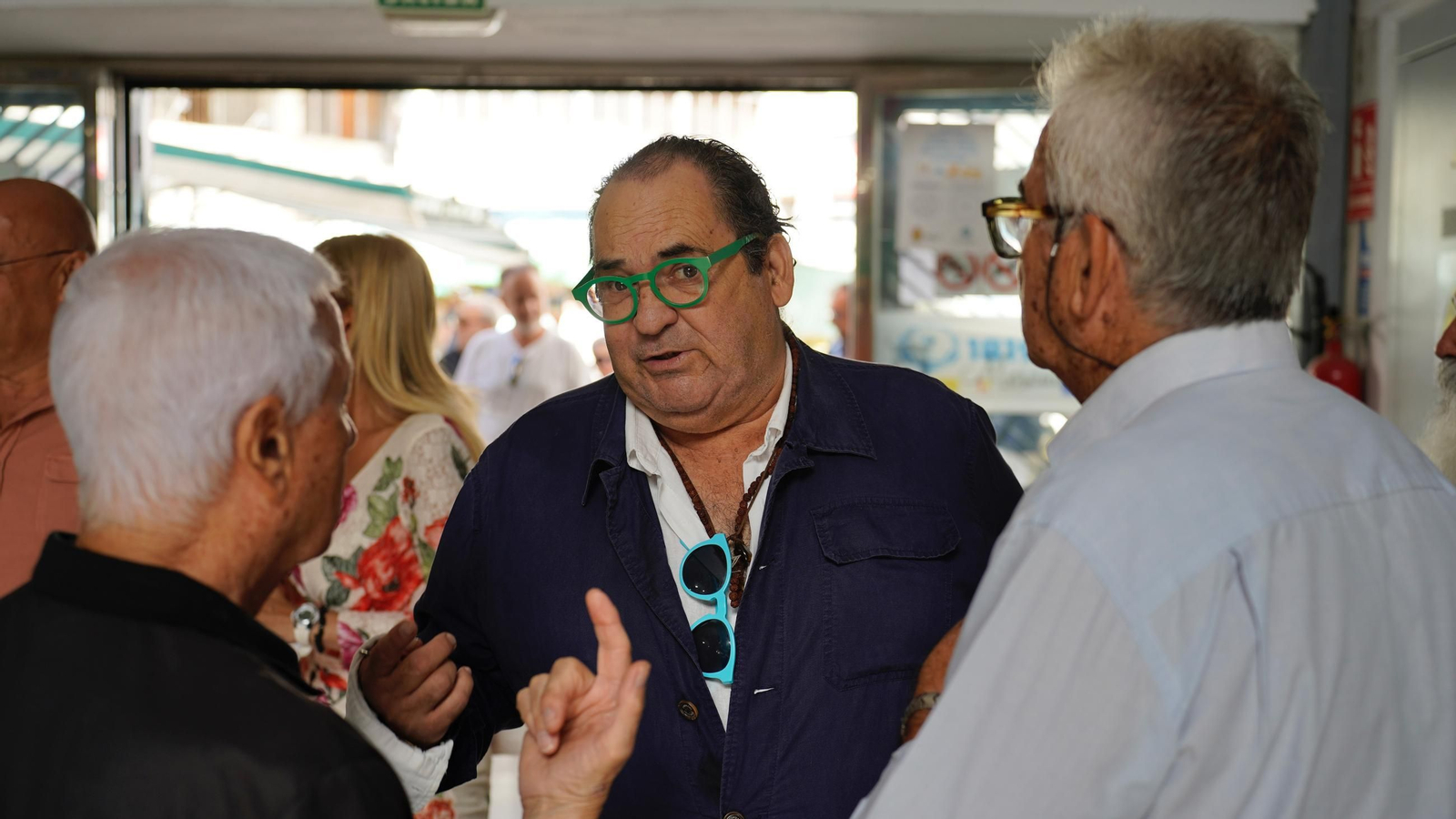 Fotos: Algeciras restituye la memoria del arquitecto Manuel Sánchez Arcas con una placa en el mercado Ingeniero Torroja