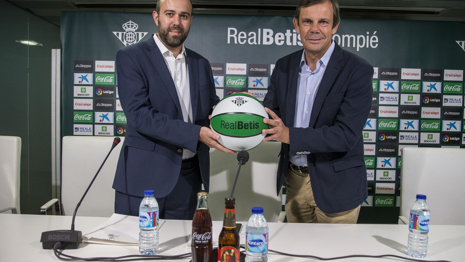 Juanma Rodríguez y Miguel Ángel Jiménez.