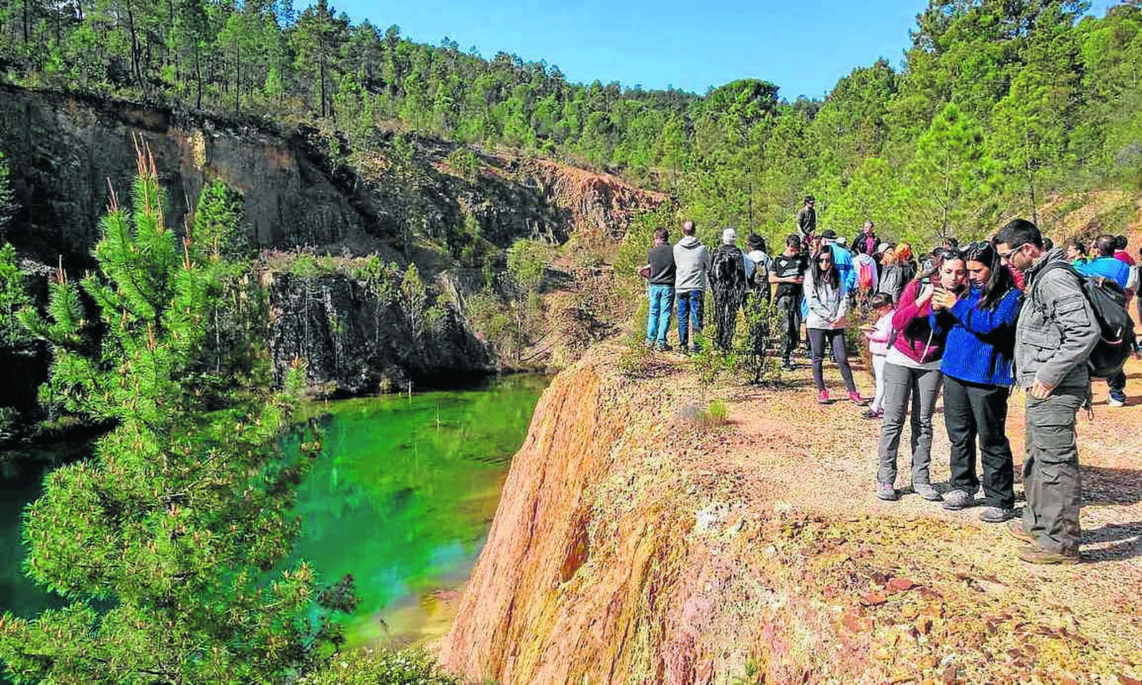 Visita al entorno del río Odiel.