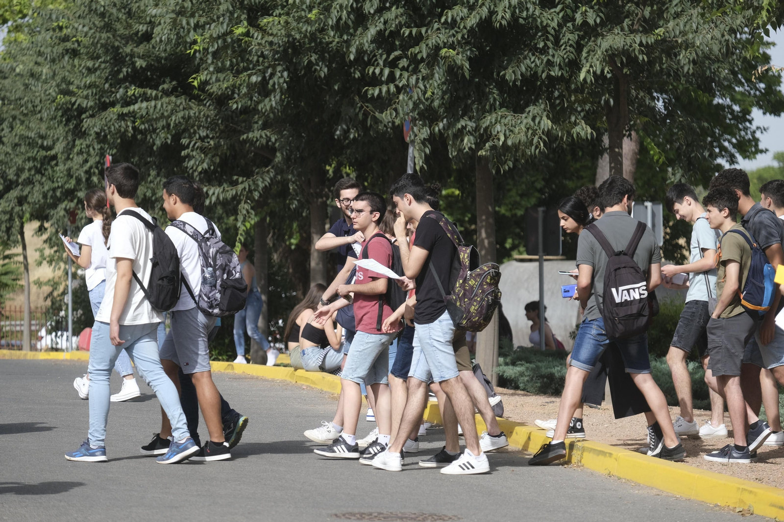 Así ha comenzado la selectividad 2022 en Córdoba, en imágenes