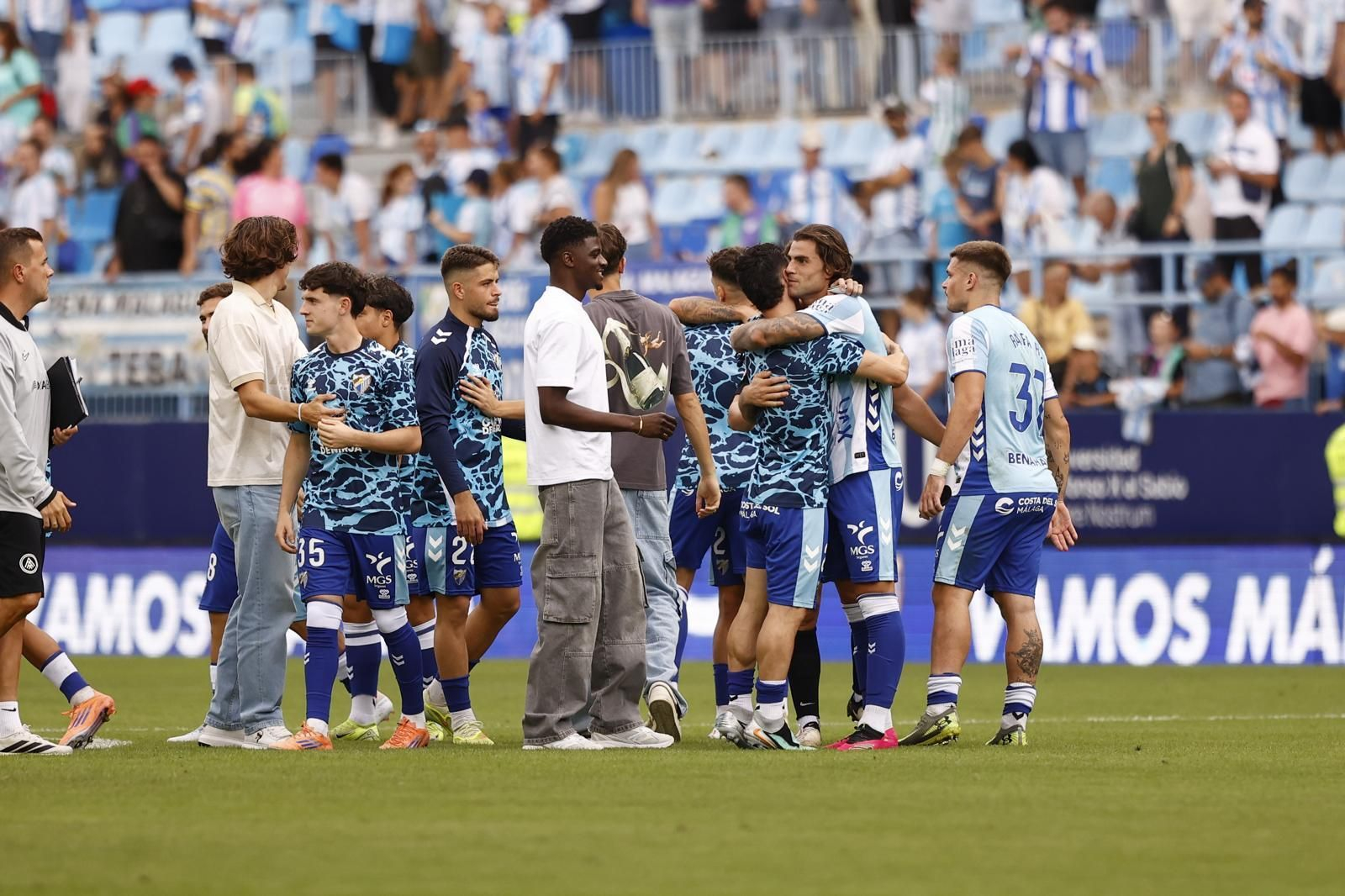 Las fotos del Málaga - Andorra