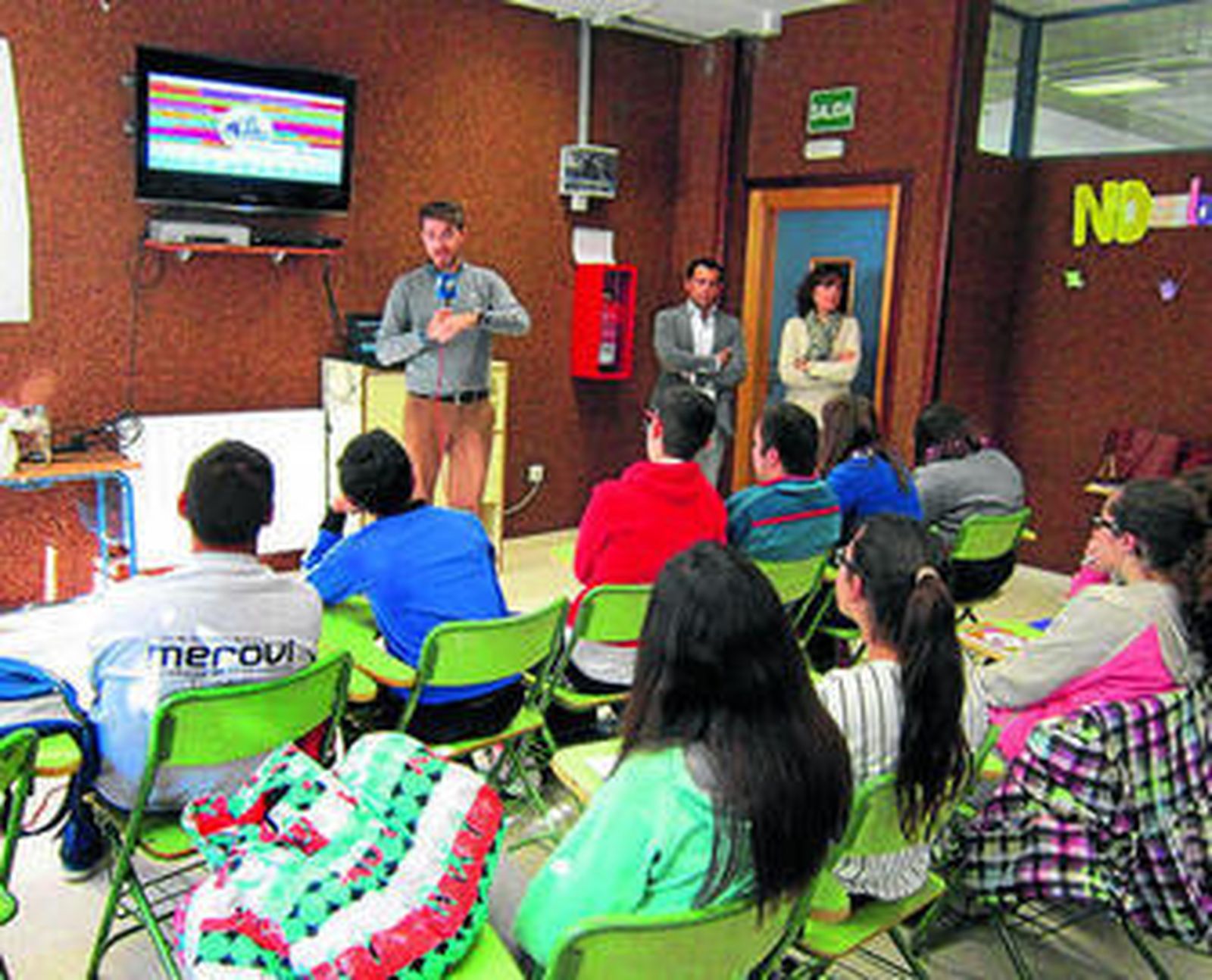 La jornada se impartió en el IES Alfaguara.