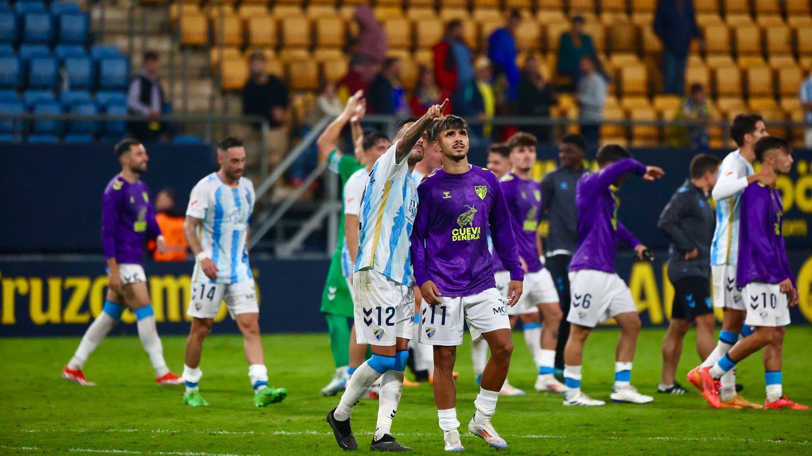 El Cádiz - Málaga CF, en fotos