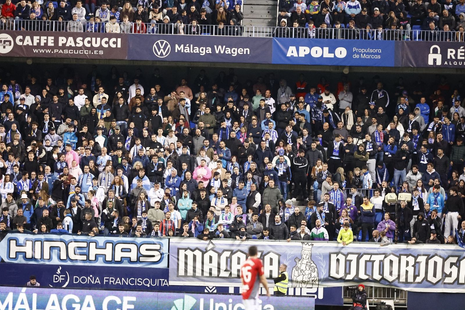 Búscate en La Rosaleda en el Málaga CF-Albacete