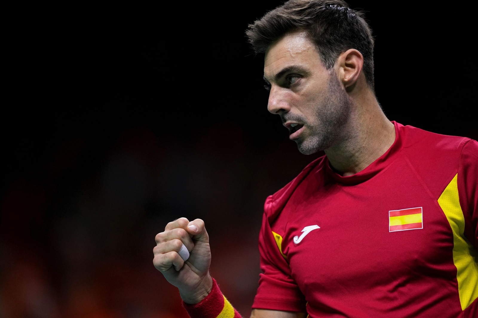 Las fotos de la derrota de España en el dobles ante Países Bajos