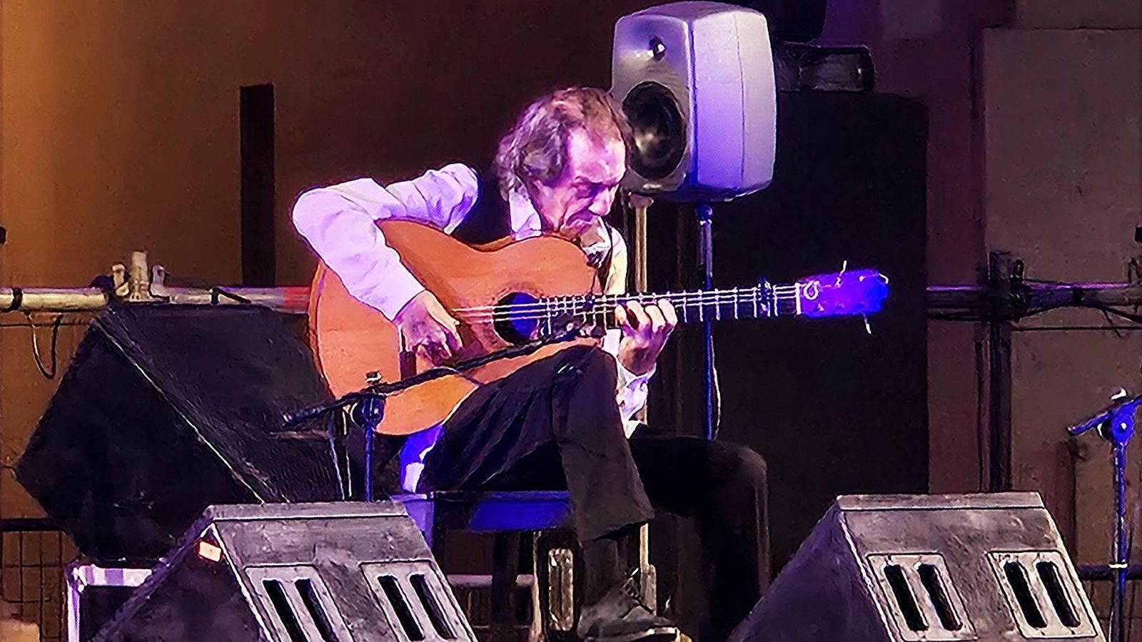 Pepe Habichuela, uno de los grandes de la guitarra.
