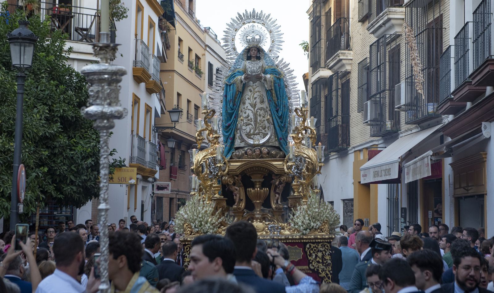 Las imágenes de la procesión de la Virgen de la Encarnación