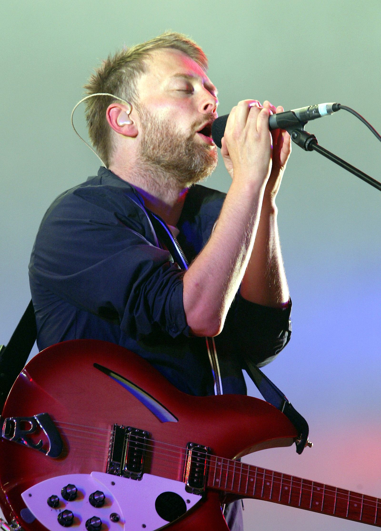 Thom Yorke, líder de Radiohead.