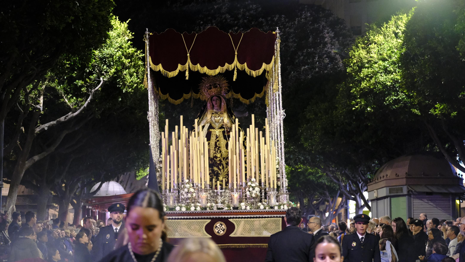 Procesión de Rosario del Mar, en imágenes