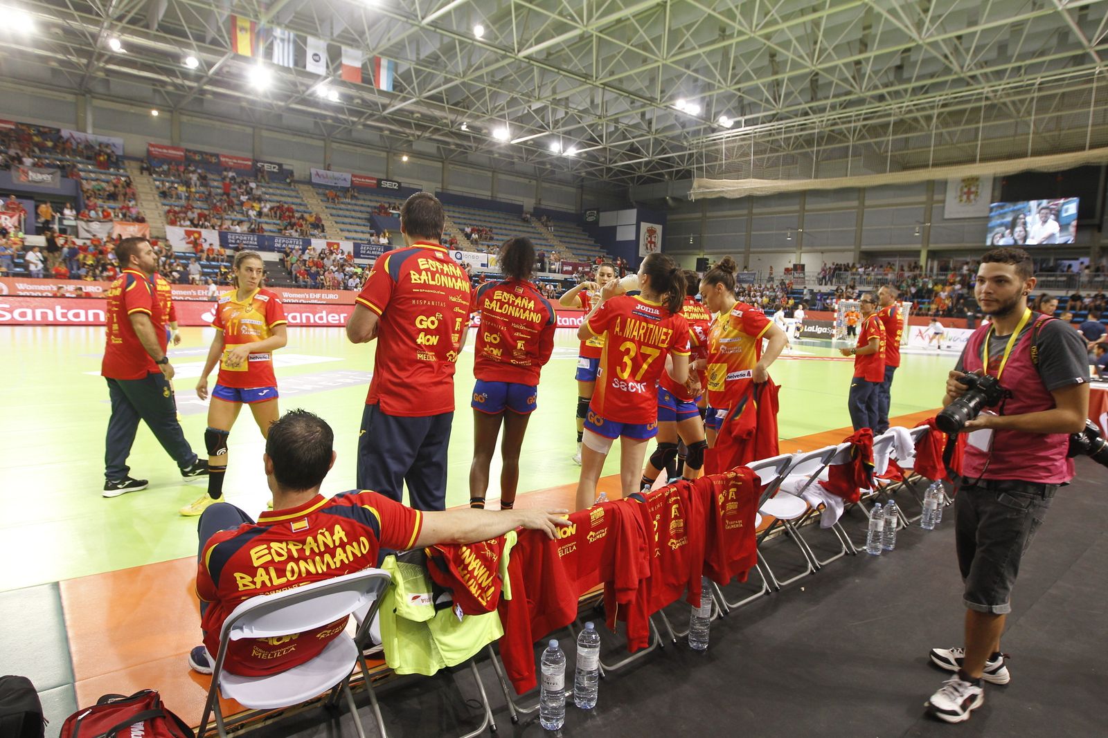 Fotogalería España-Grecia. Balonmano Femenino, fase clasificación Euro 2020