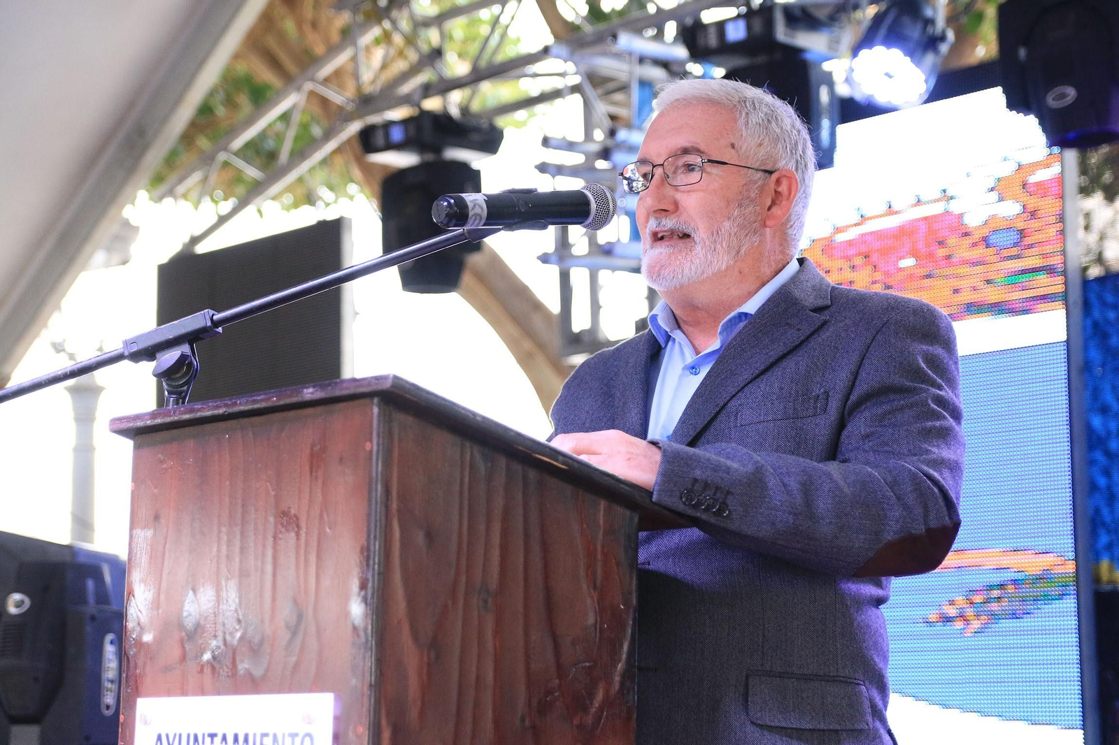Pregón y coronación de reinas y damas de honor en las fiestas de Canjáyar