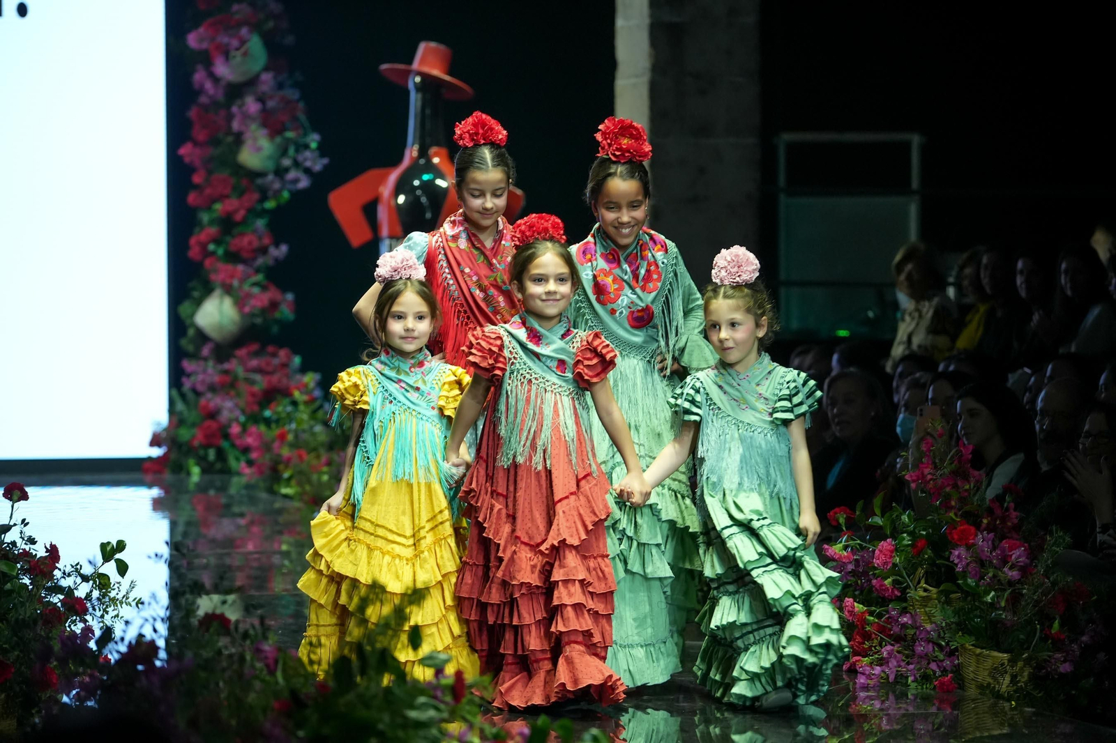 Desfile de Pilar Villar en la Pasarela Flamenca Tío Pepe Jerez 2024