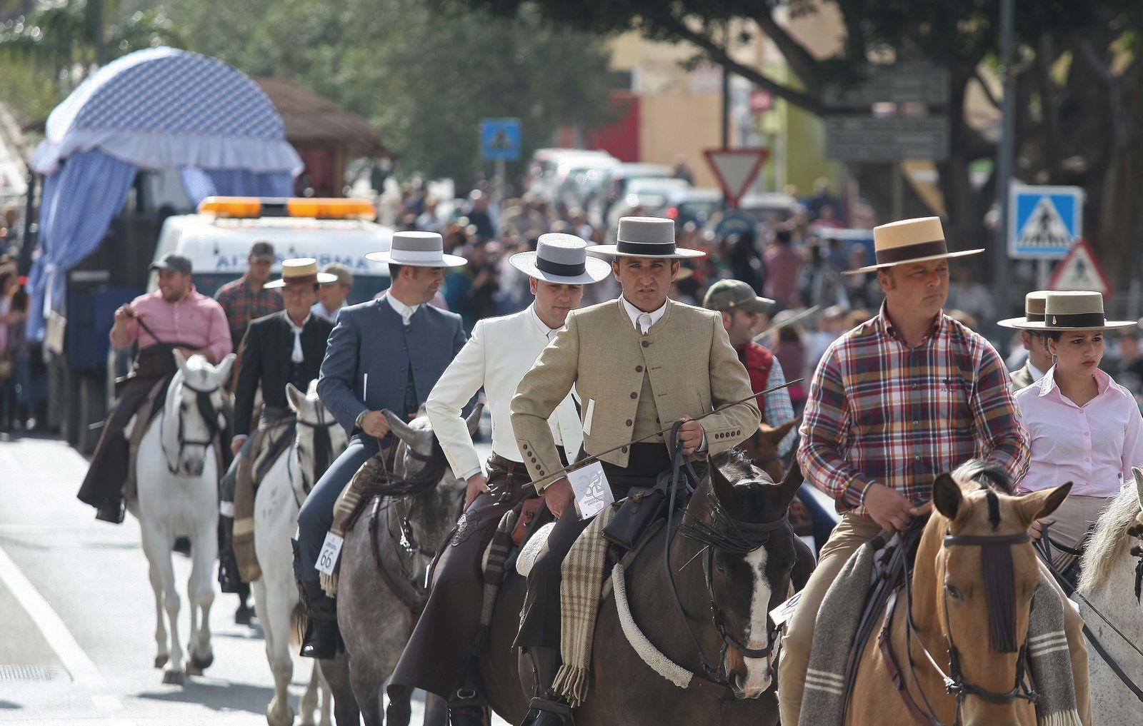 La Romería de Los Barrios, en imágenes