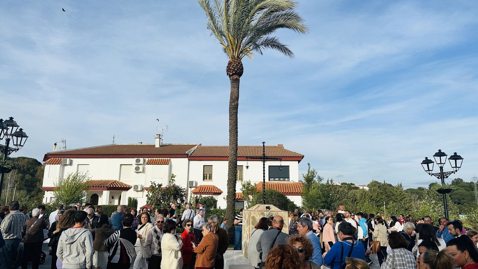 Inauguración de la nueva placita de Riotinto