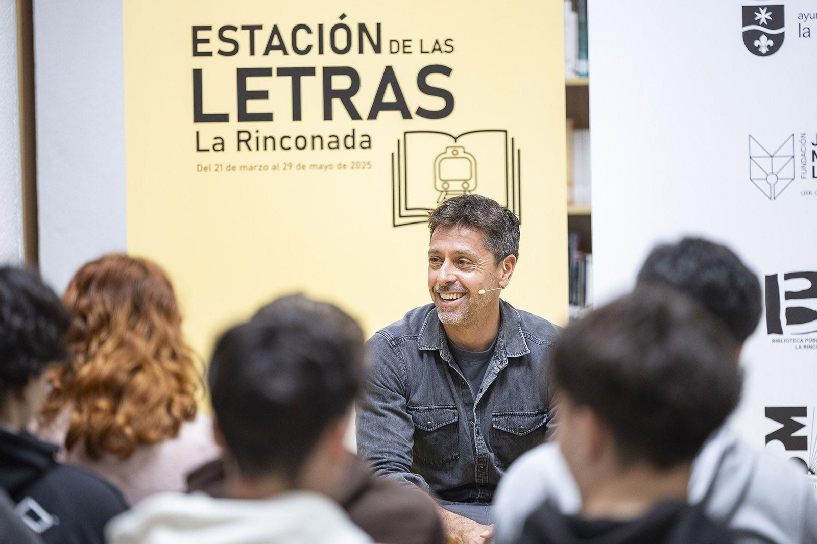 Pablo Gutiérrez, en un acto literario meses atrás.