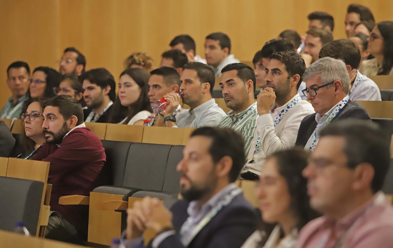 Fotos de la segunda jornada del congreso Rh2edin de energías limpias en la ETSI de Algeciras