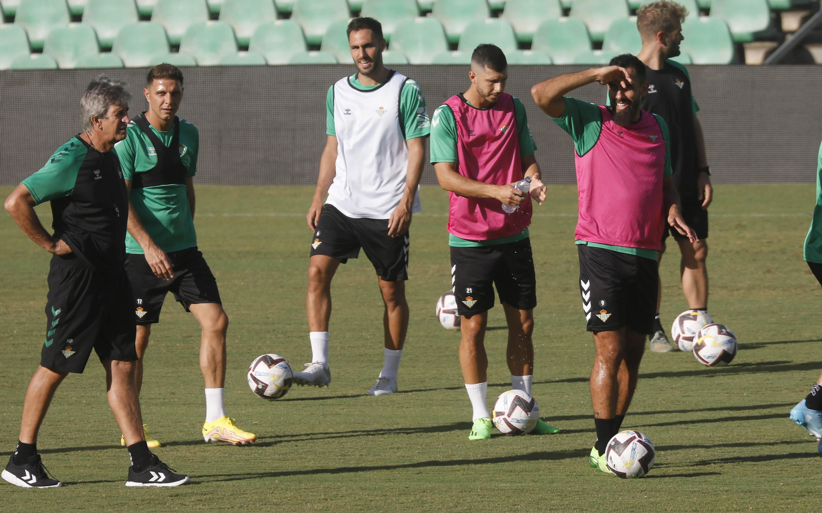 La jornada del Betis, en imágenes