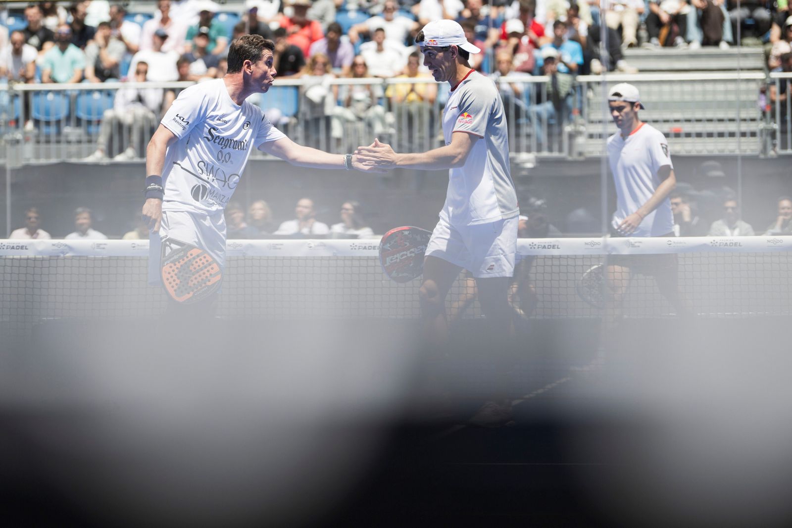 Las mejores fotos de la tercera jornada de pádel en el Estadio de la Cartuja