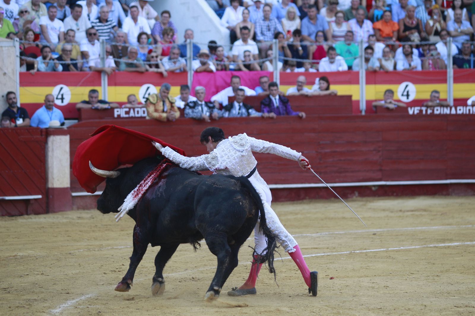 Imágenes del triunfo del torero almeriense Jorge Martínez el día de su alternativa