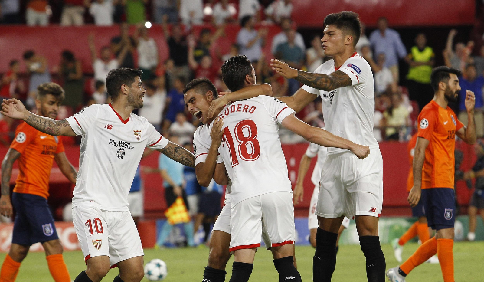 Las imágenes del Sevilla-Basaksehir