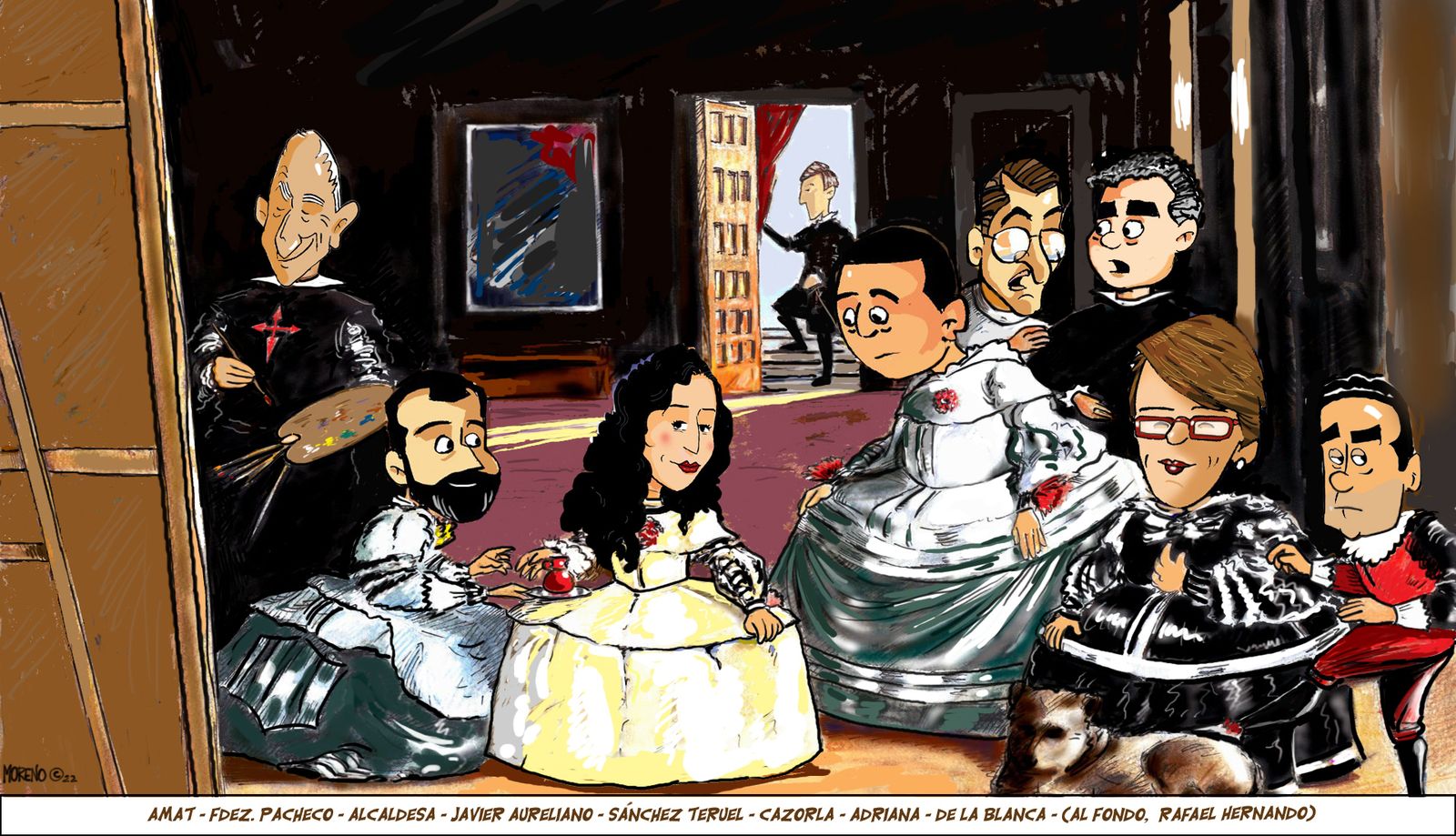 Viñeta de los Santos Inocentes de Antonio Moreno.