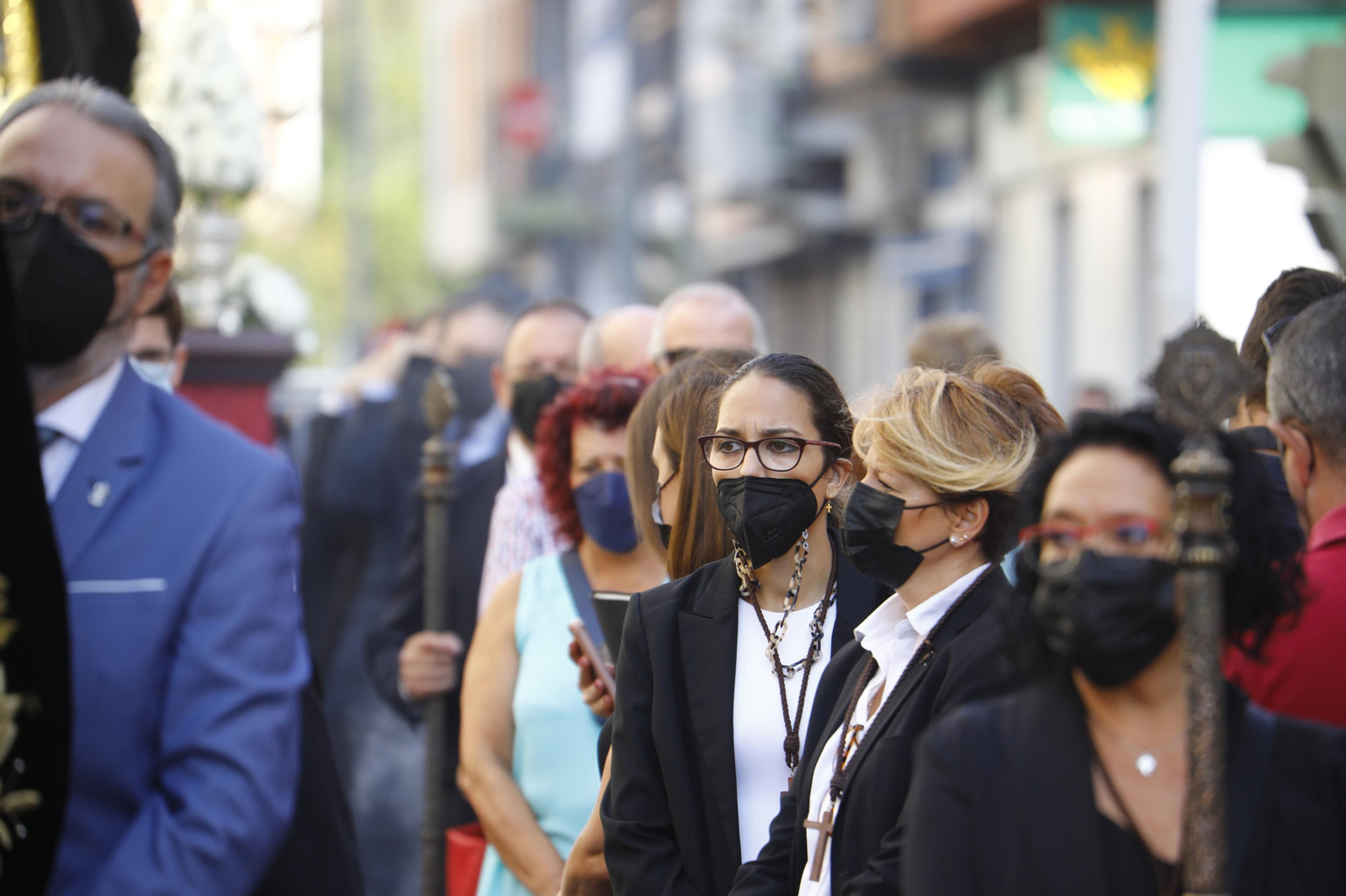 La procesión de la Virgen de la Soledad de Córdoba, en fotografías