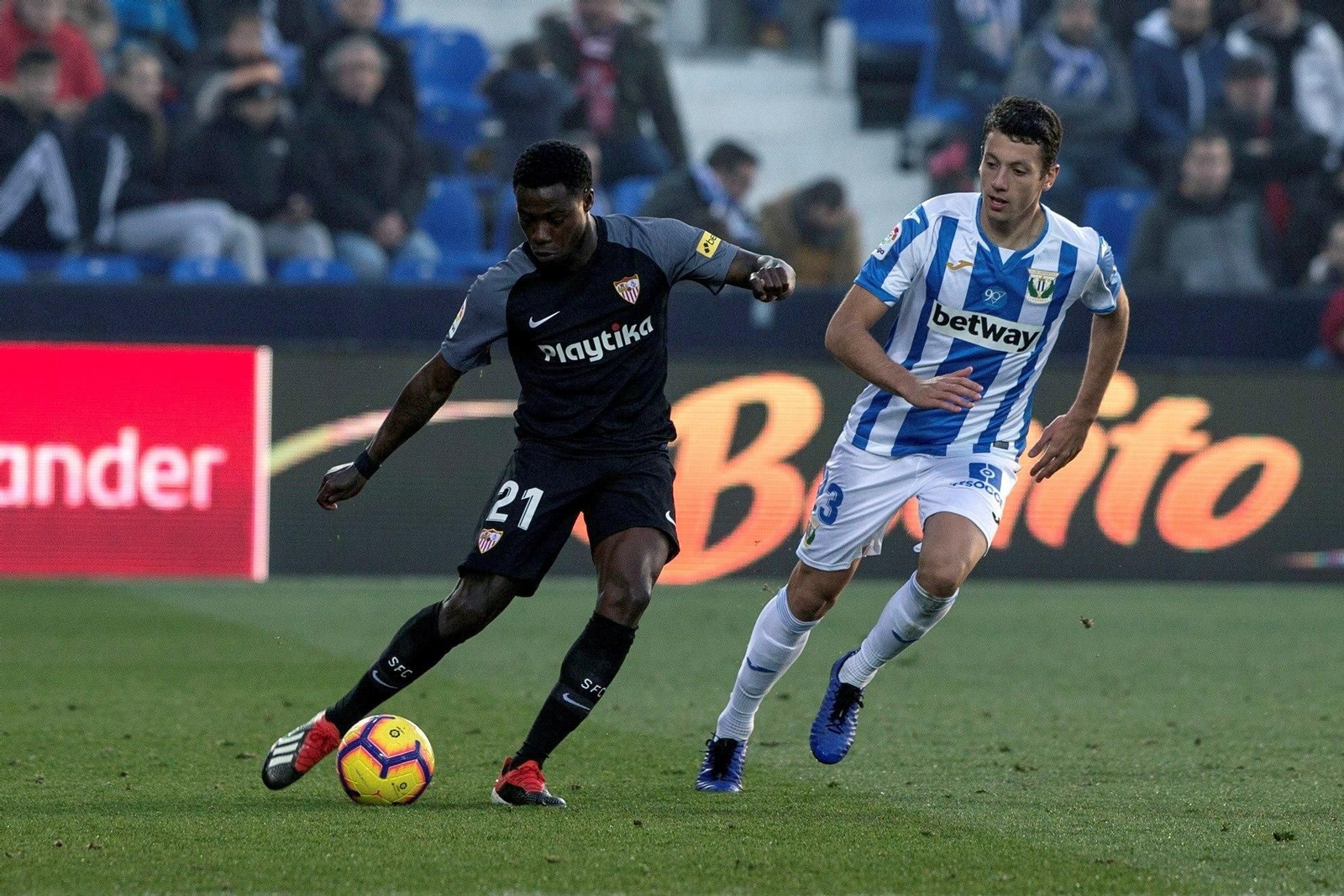Las imágenes del Leganés-Sevilla