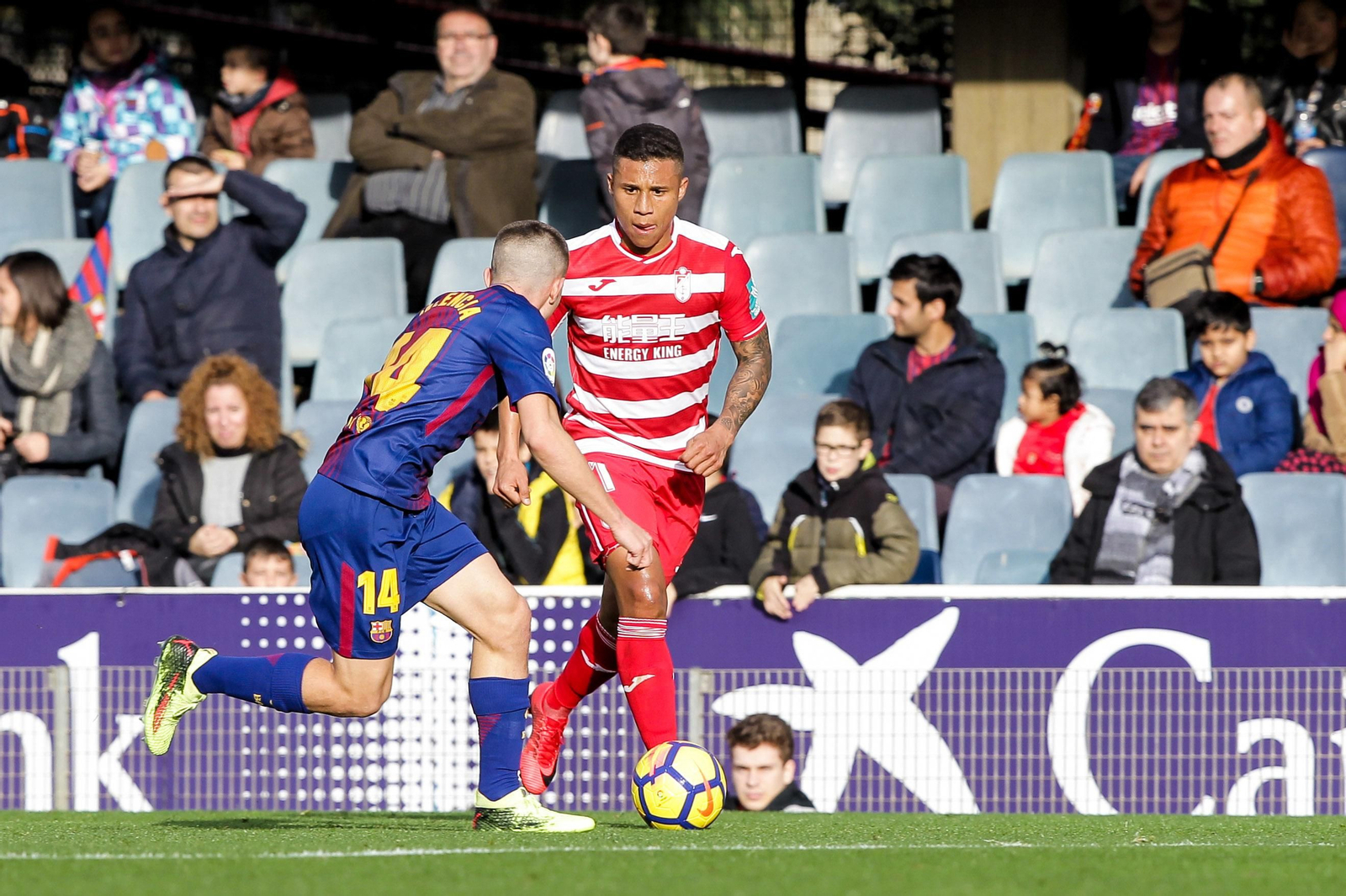 Las imágenes del Barcelona B-Granada