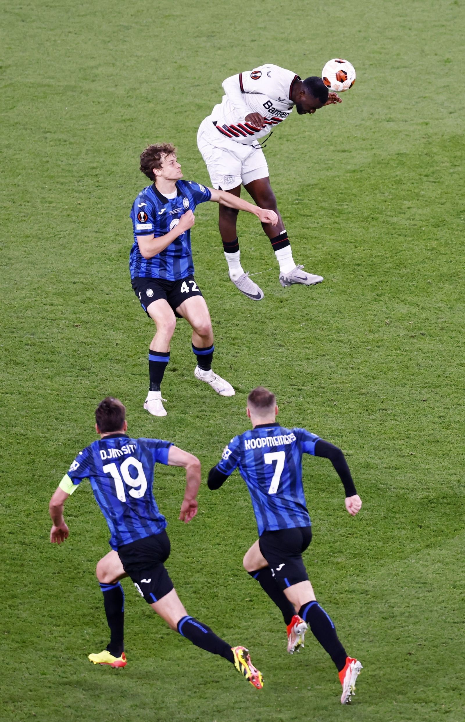 Las mejores fotos del título de la Atalanta en la Liga Europa