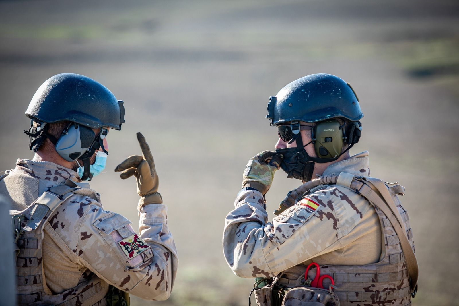 Infantería de Marina: Imágenes del ejercicio de tiradores de precisión de la FUPRO en el Retín