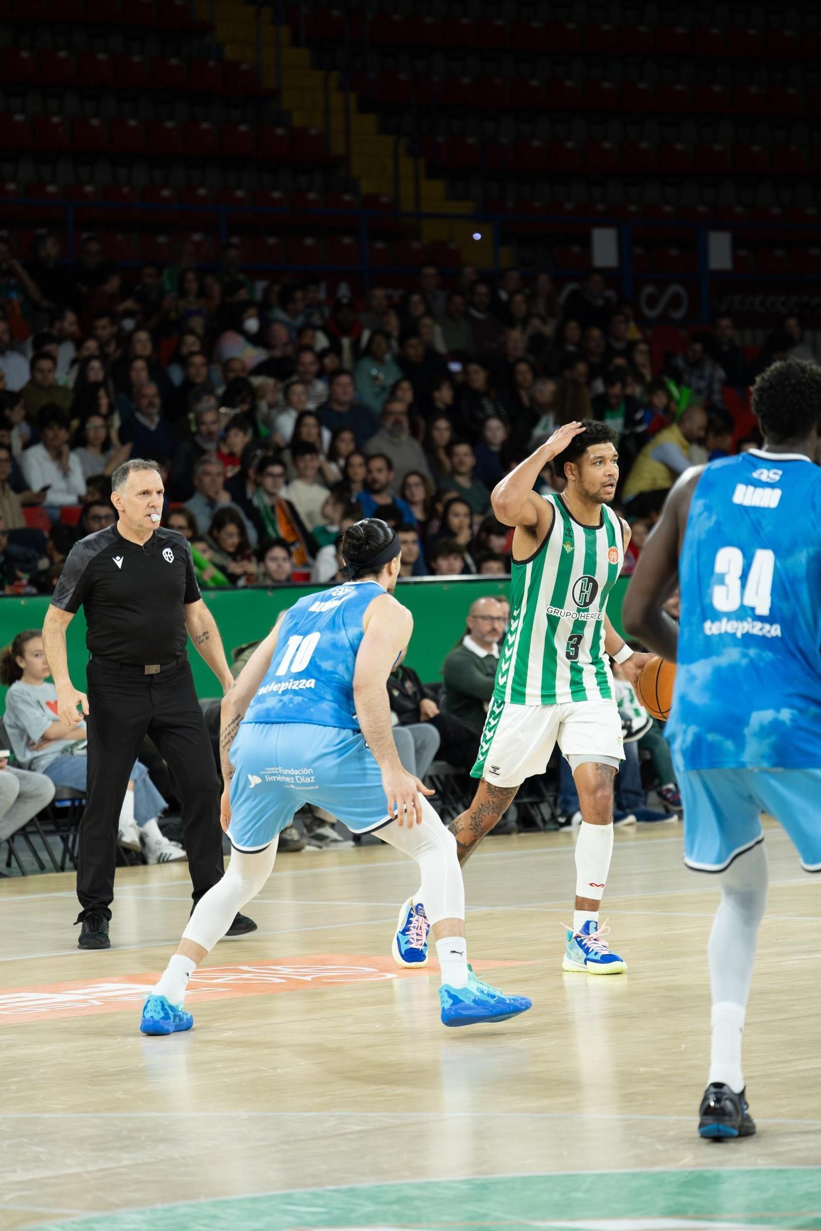 Las fotos del triunfo del Betis Baloncesto sobre Movistar Estudiantes