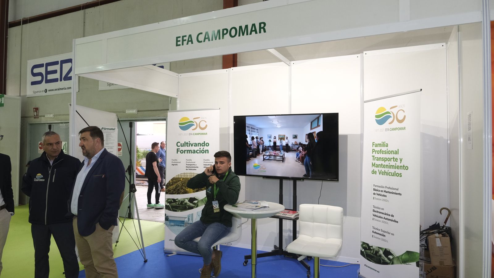 Imágenes del primer día de Expolevante Níjar.