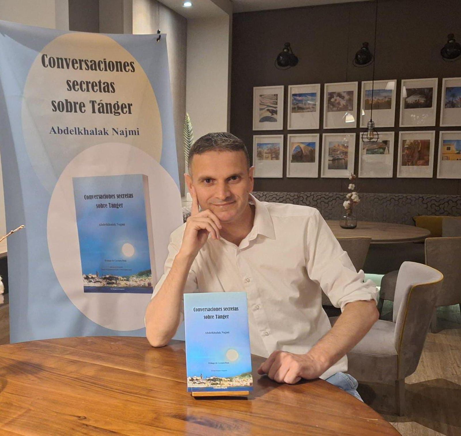 El autor Abdelkhalak Najmi.