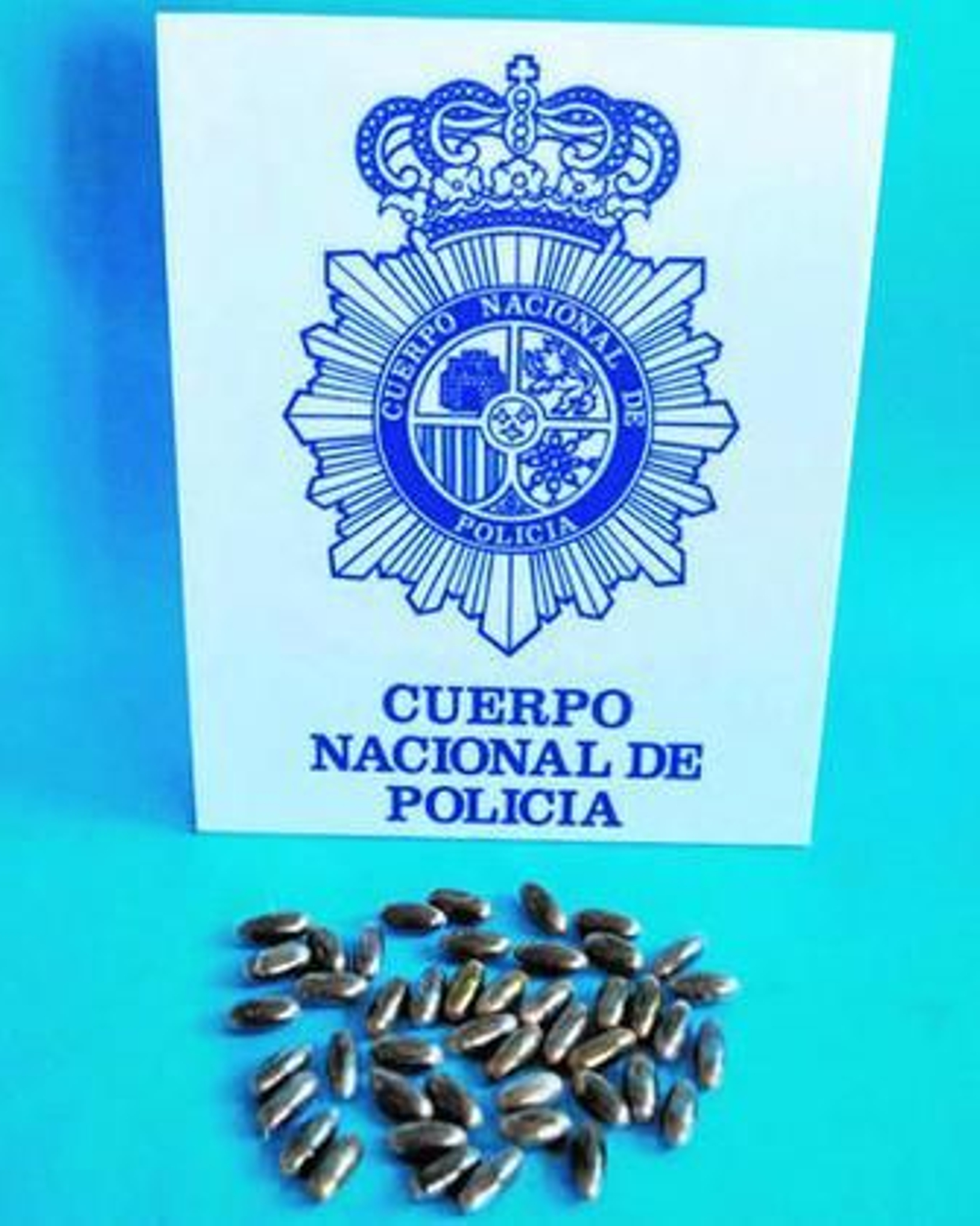 Imagen de la droga intervenida.