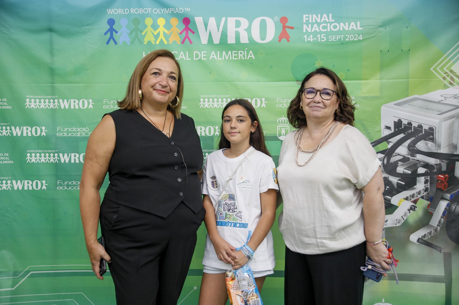 Las imágenes del World robot olympiad en Huércal de Almería