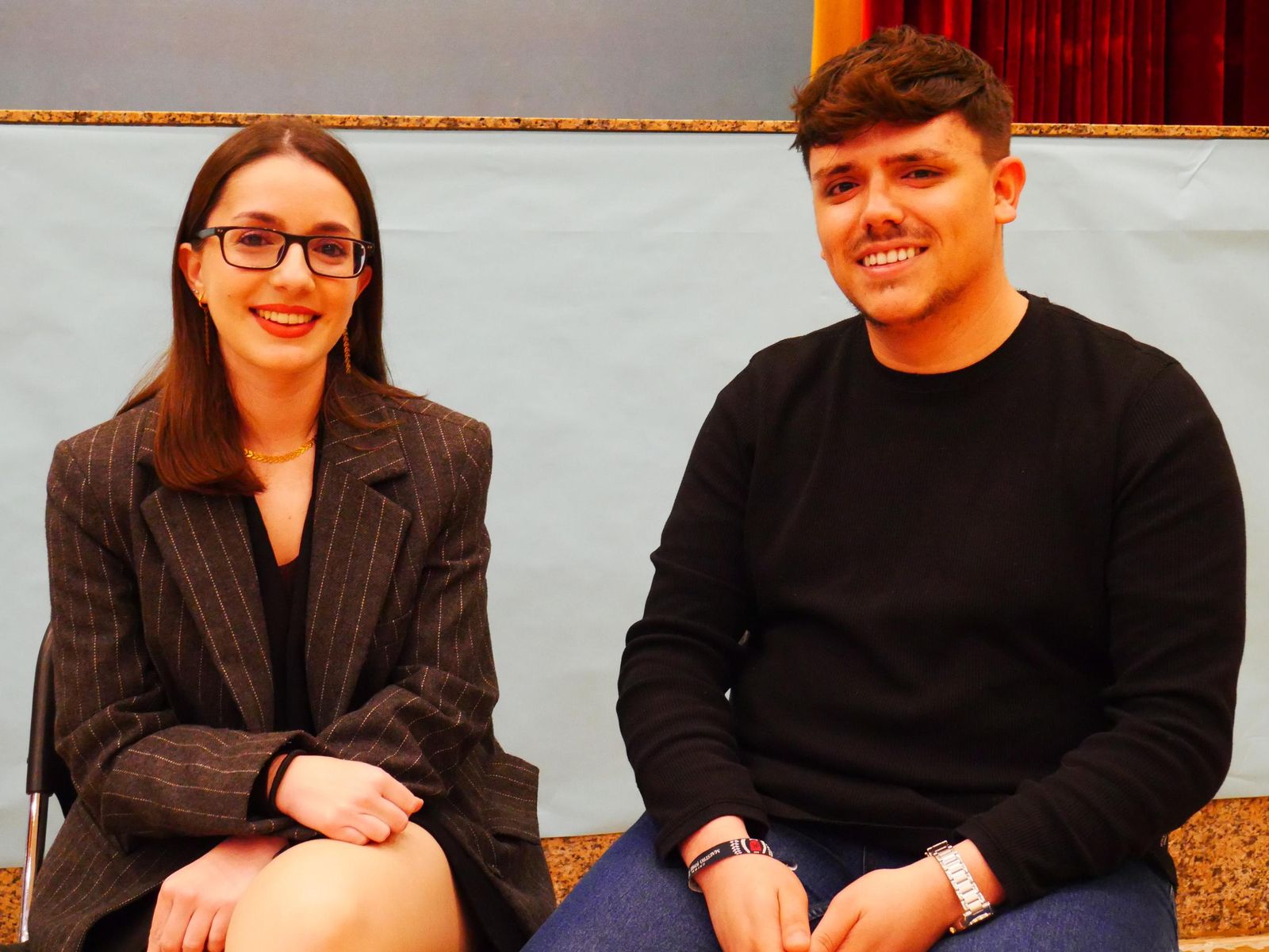 La presidenta, Cecilia Ribera Cumbreras, y el director, José Ramón González Barea.