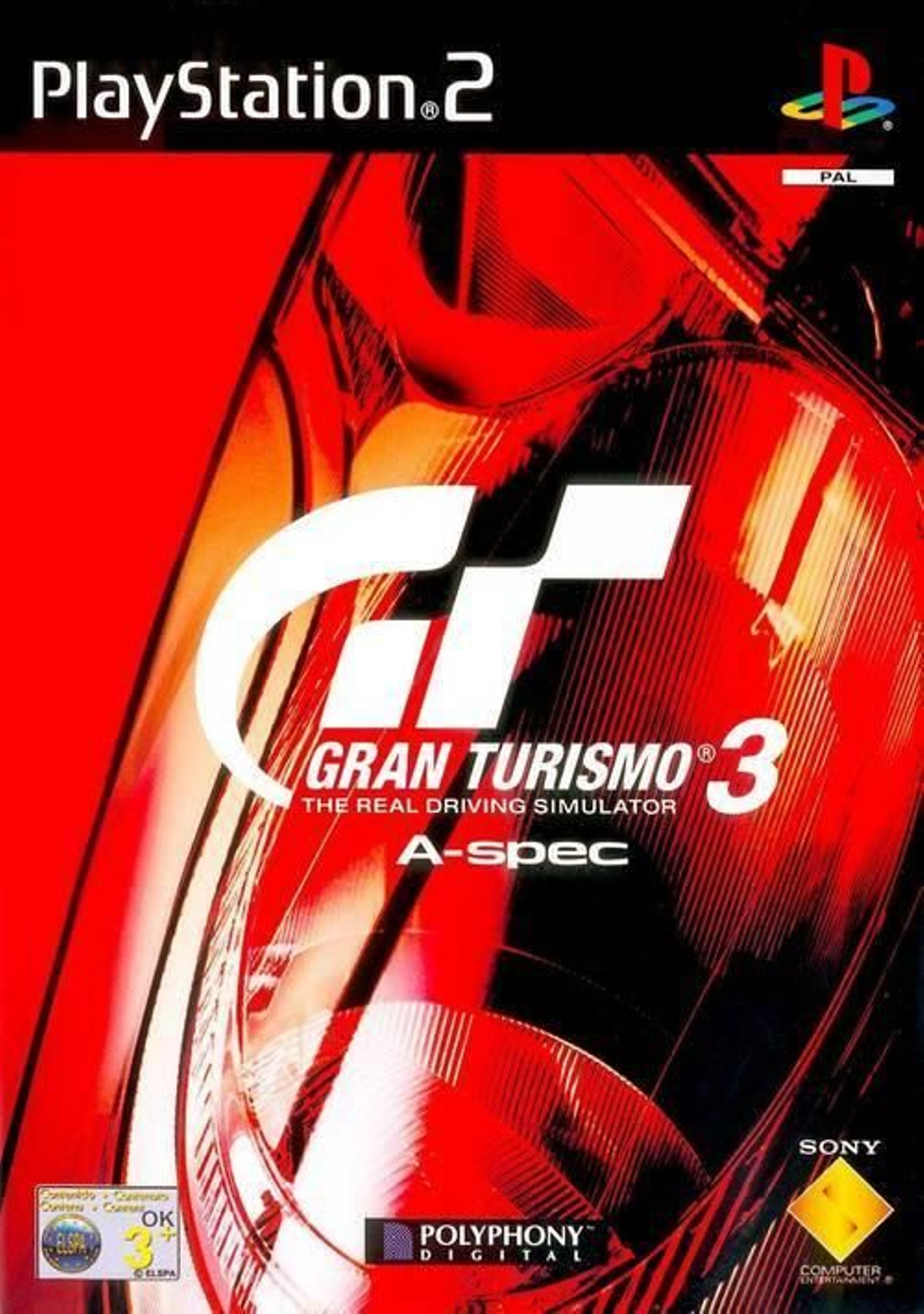 Portada de 'Gran Turismo 3'.