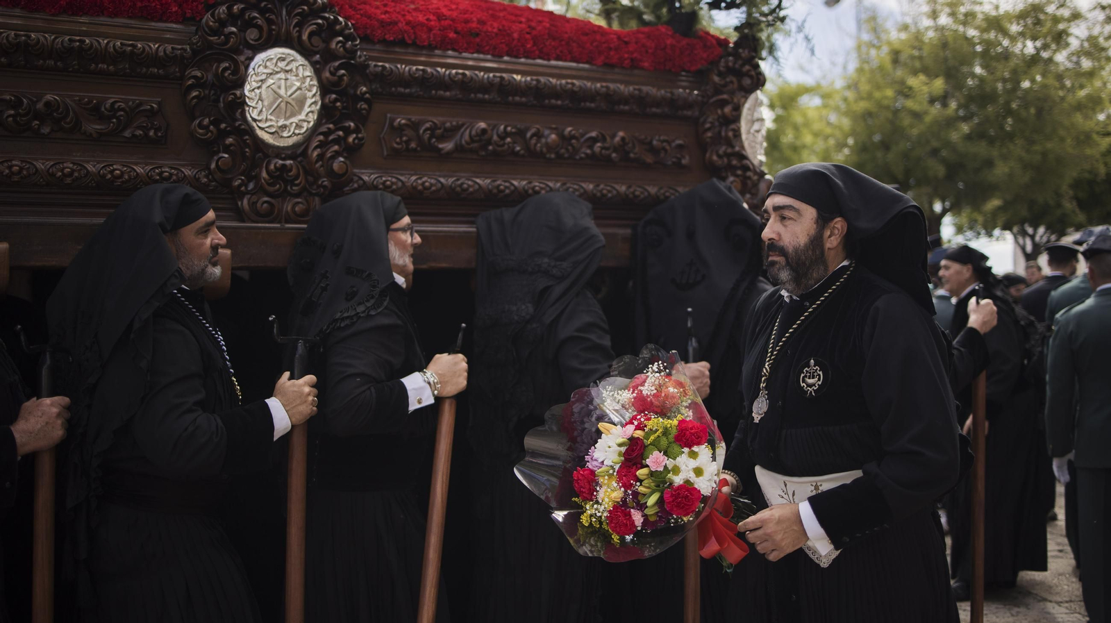 Imágenes de la Hermandad del Cristo de la Expiración en el Viernes Santo de Jerez 2025