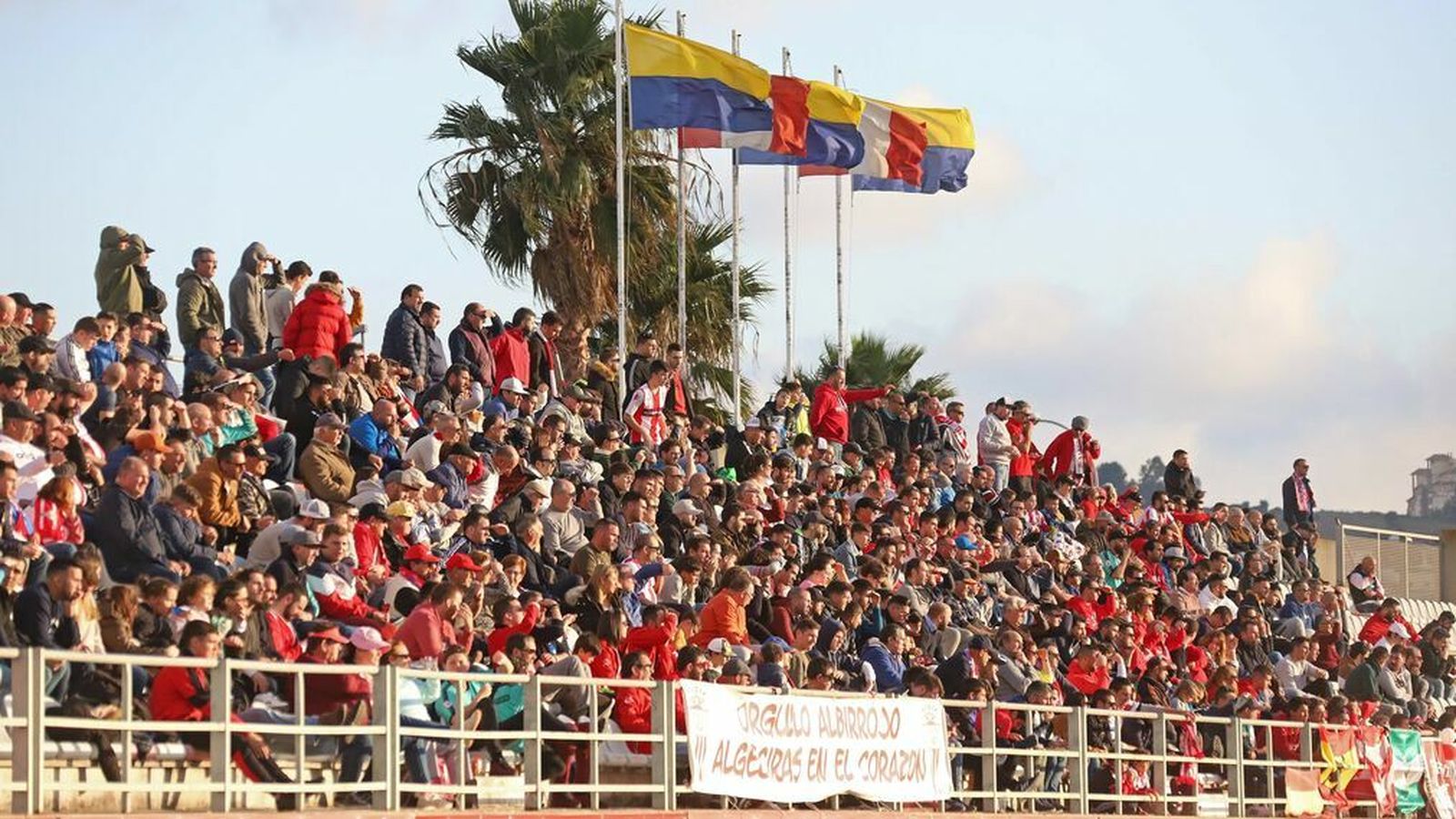 La Preferencia del Nuevo Mirador, en el partido ante el Cartagena.