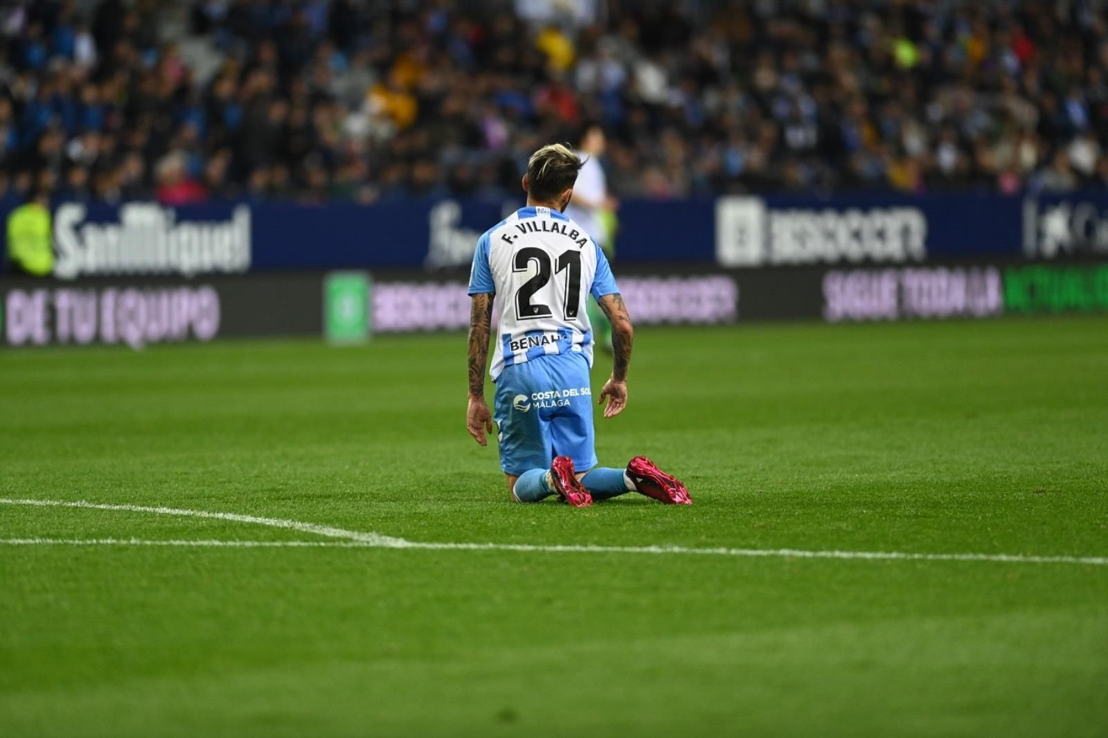 Fran Villalba, en el césped.