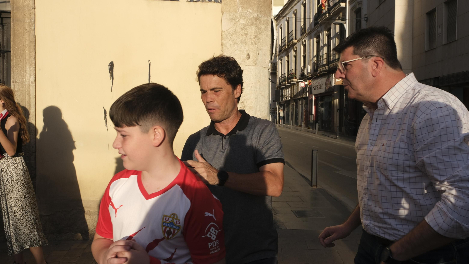 Ofrenda de la U.D. Almería a la Virgen del Mar, por el ascenso a la Liga Santander de Fútbol