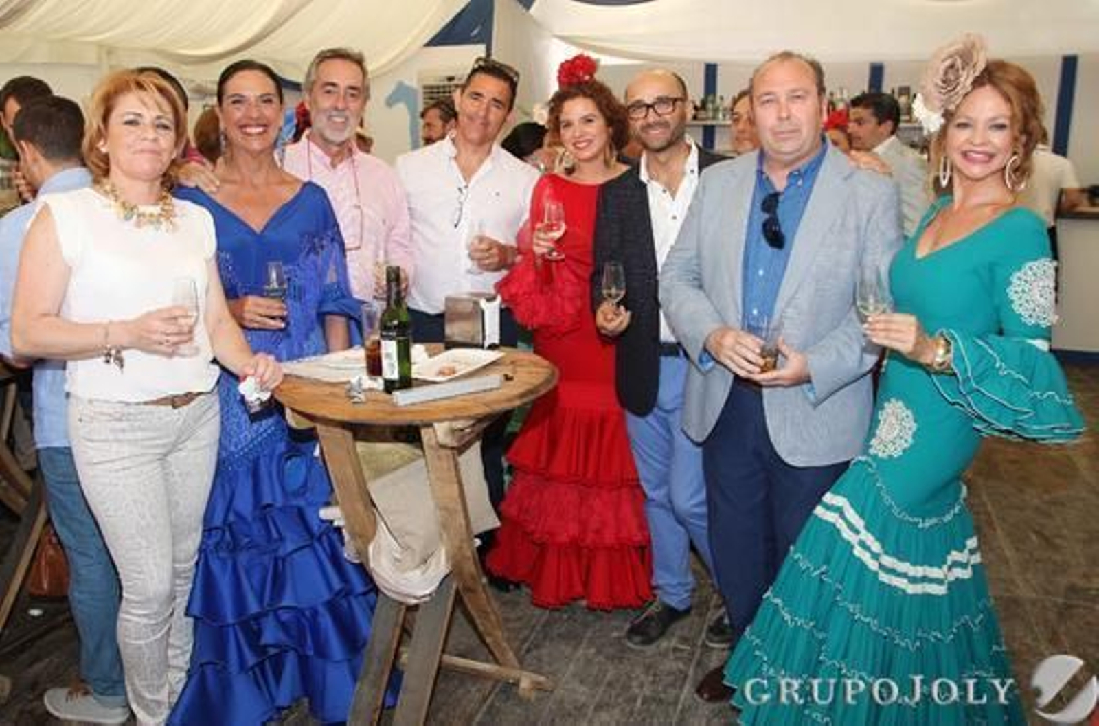 Ana Delgado, Antonio Dueso, Manuel Alonso, Chelo Quiñones, Eva Fernández, Benjamín Ruiz, Marisa López y Benjamín Sánchez.

Foto: Vanesa Lobo
