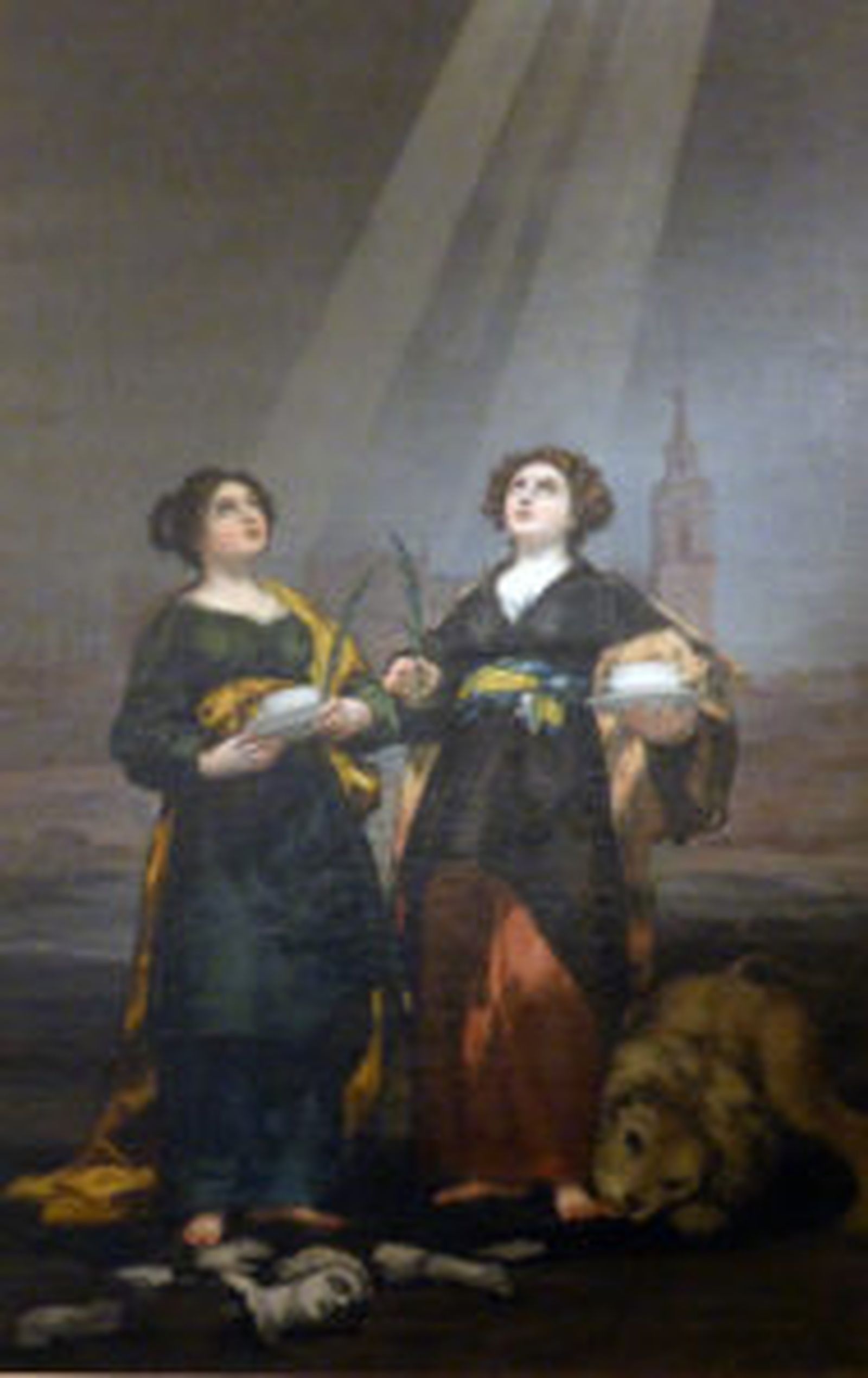 El cuadro de Goya de las Santas