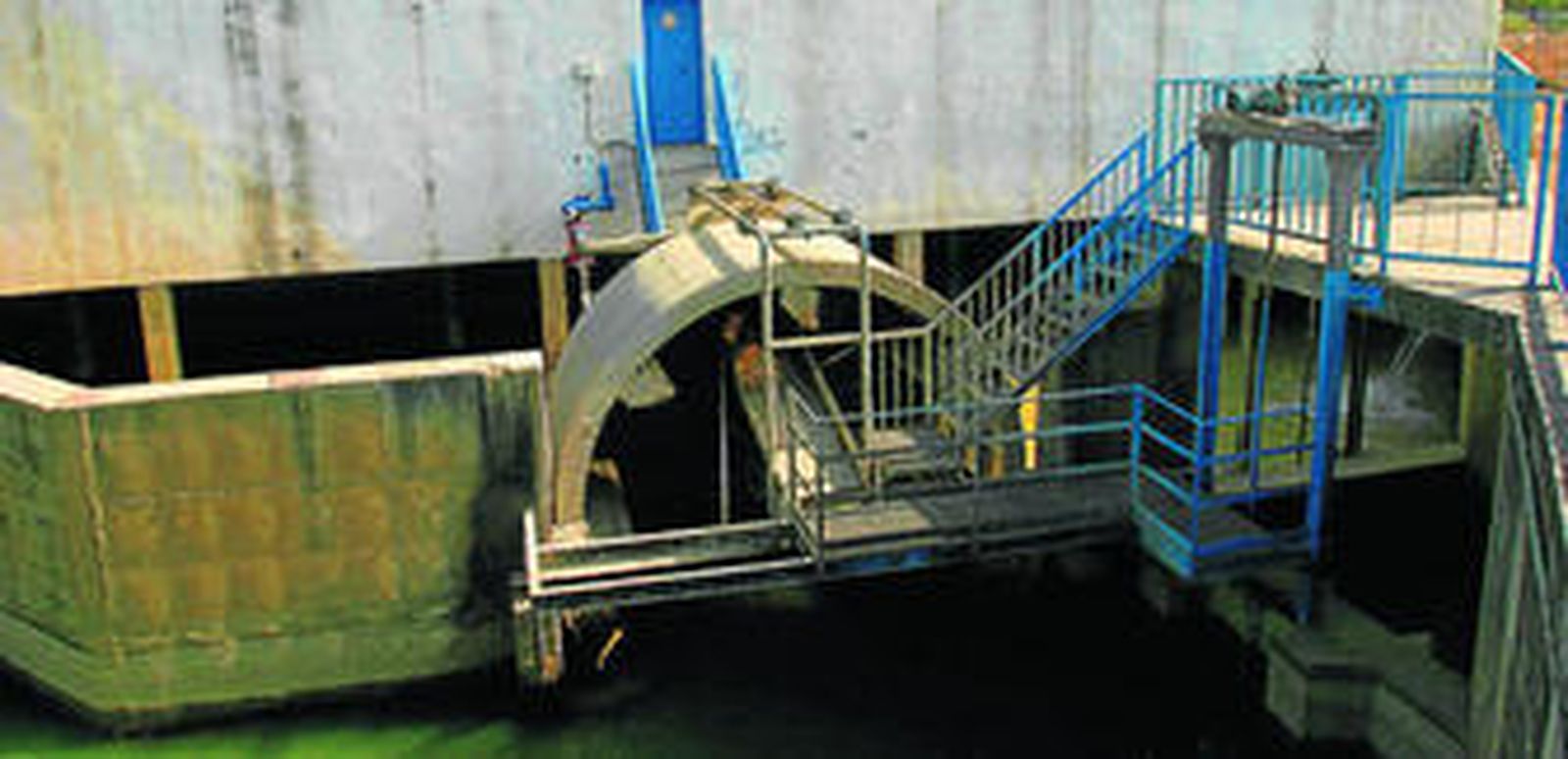 Central de bombeo de los pozos de Aljaima.